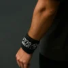 Wrist Wraps | Zwart | Personaliseerbaar - Afbeelding 3