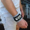 Wrist wraps productfoto om de pols
