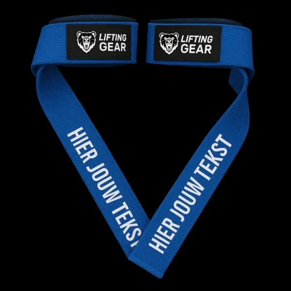 lifting straps blauw