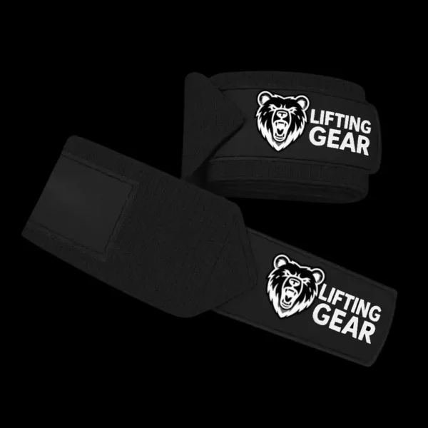 wrist wraps zwart