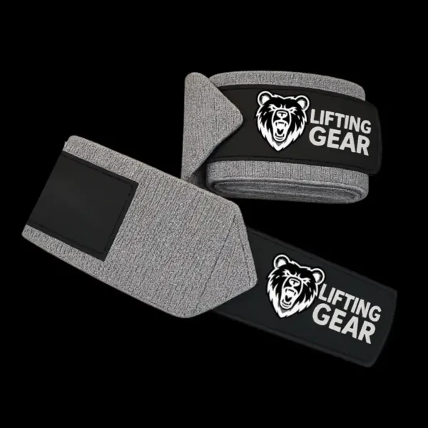 Wrist Wraps | Grijs | Personaliseerbaar