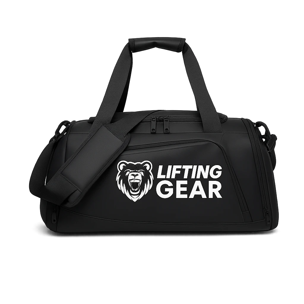 Sporttas nylon zwart Lifting Gear